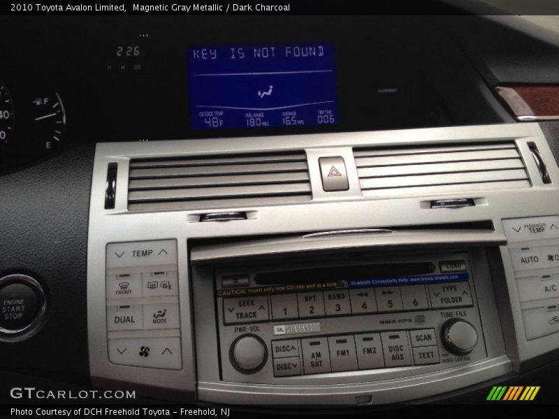 Magnetic Gray Metallic / Dark Charcoal 2010 Toyota Avalon Limited
