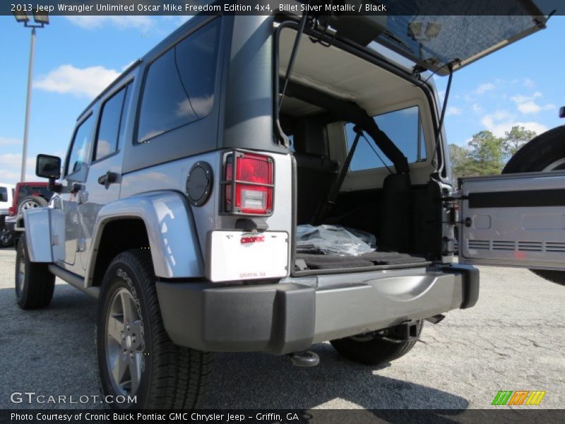 Billet Silver Metallic / Black 2013 Jeep Wrangler Unlimited Oscar Mike Freedom Edition 4x4