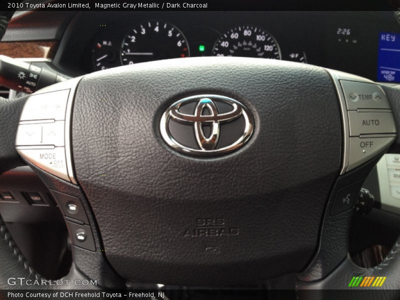 Magnetic Gray Metallic / Dark Charcoal 2010 Toyota Avalon Limited
