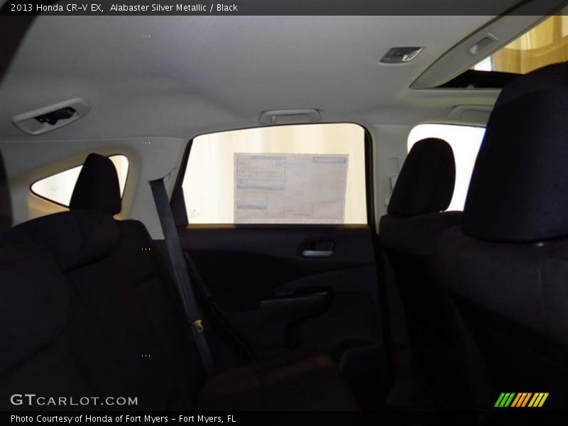 Alabaster Silver Metallic / Black 2013 Honda CR-V EX