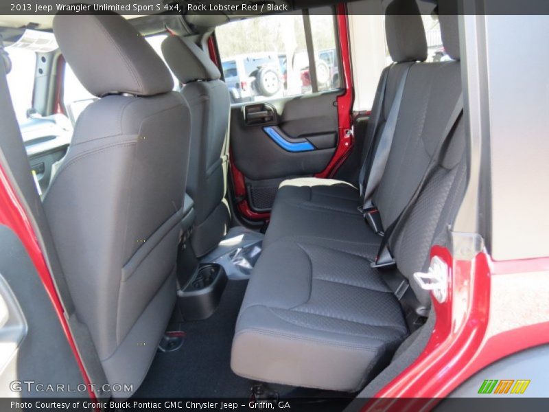 Rock Lobster Red / Black 2013 Jeep Wrangler Unlimited Sport S 4x4