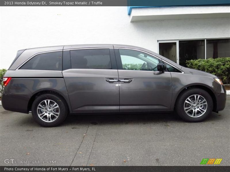 Smokey Topaz Metallic / Truffle 2013 Honda Odyssey EX