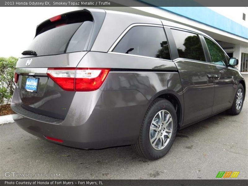 Smokey Topaz Metallic / Truffle 2013 Honda Odyssey EX
