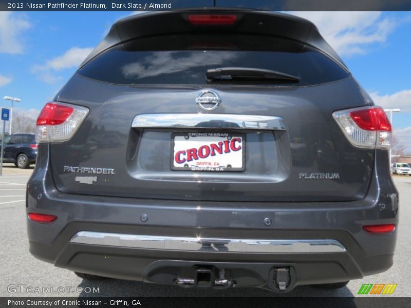 Dark Slate / Almond 2013 Nissan Pathfinder Platinum