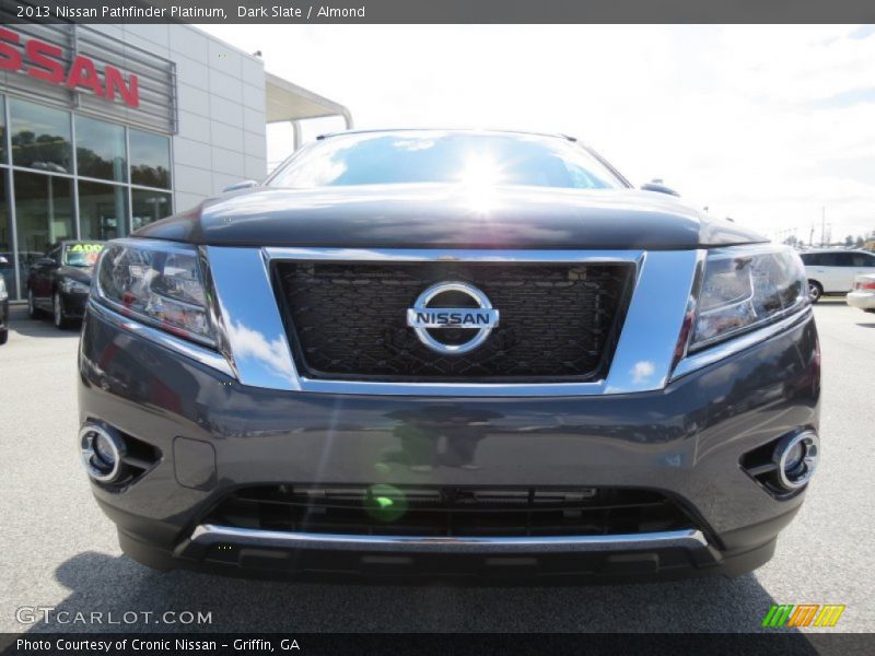 Dark Slate / Almond 2013 Nissan Pathfinder Platinum