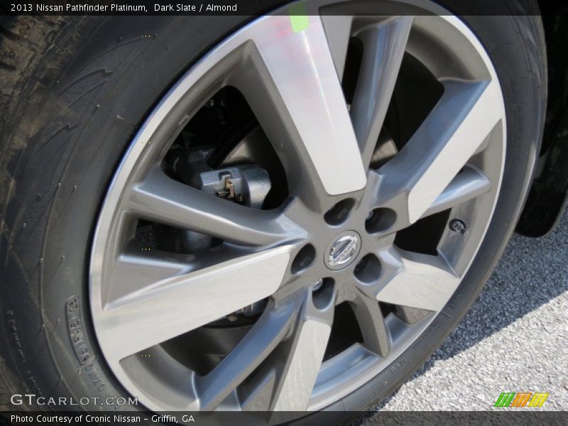 Dark Slate / Almond 2013 Nissan Pathfinder Platinum