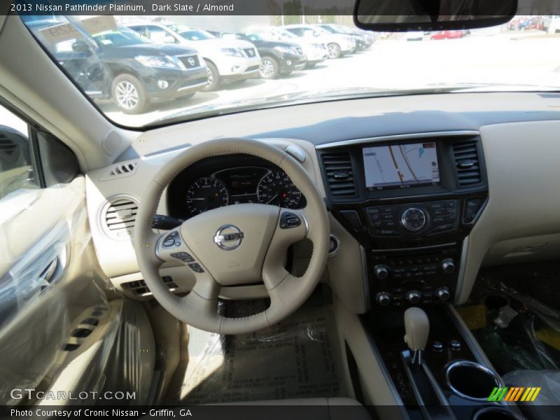 Dark Slate / Almond 2013 Nissan Pathfinder Platinum