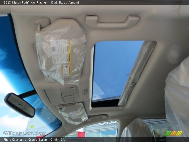 Dark Slate / Almond 2013 Nissan Pathfinder Platinum