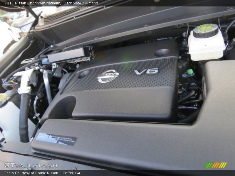 Dark Slate / Almond 2013 Nissan Pathfinder Platinum