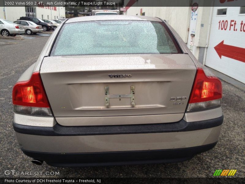 Ash Gold Metallic / Taupe/Light Taupe 2002 Volvo S60 2.4T