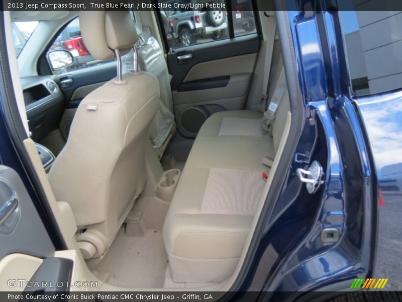 True Blue Pearl / Dark Slate Gray/Light Pebble 2013 Jeep Compass Sport