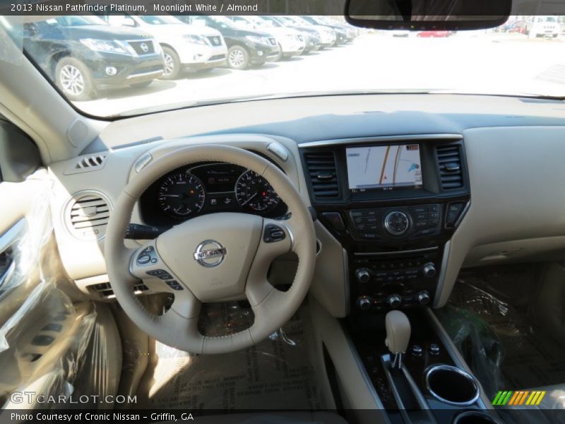 Moonlight White / Almond 2013 Nissan Pathfinder Platinum