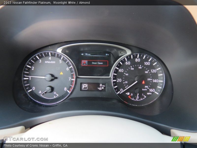 Moonlight White / Almond 2013 Nissan Pathfinder Platinum