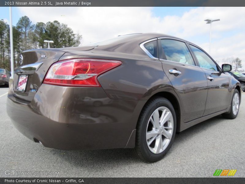 Java Metallic / Beige 2013 Nissan Altima 2.5 SL