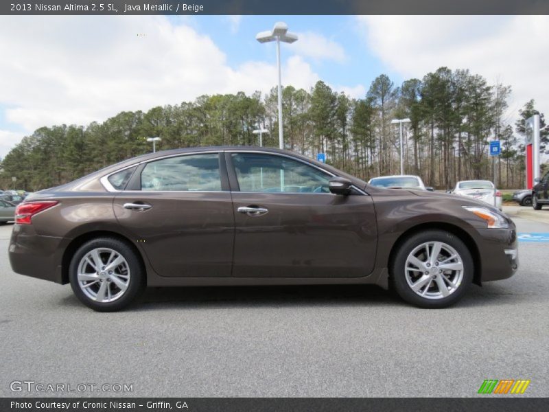 Java Metallic / Beige 2013 Nissan Altima 2.5 SL