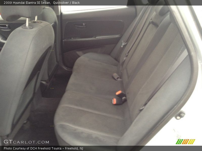 Quicksilver / Black 2009 Hyundai Elantra SE Sedan