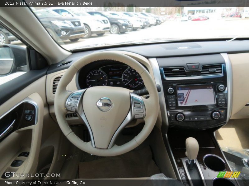 Java Metallic / Beige 2013 Nissan Altima 2.5 SL