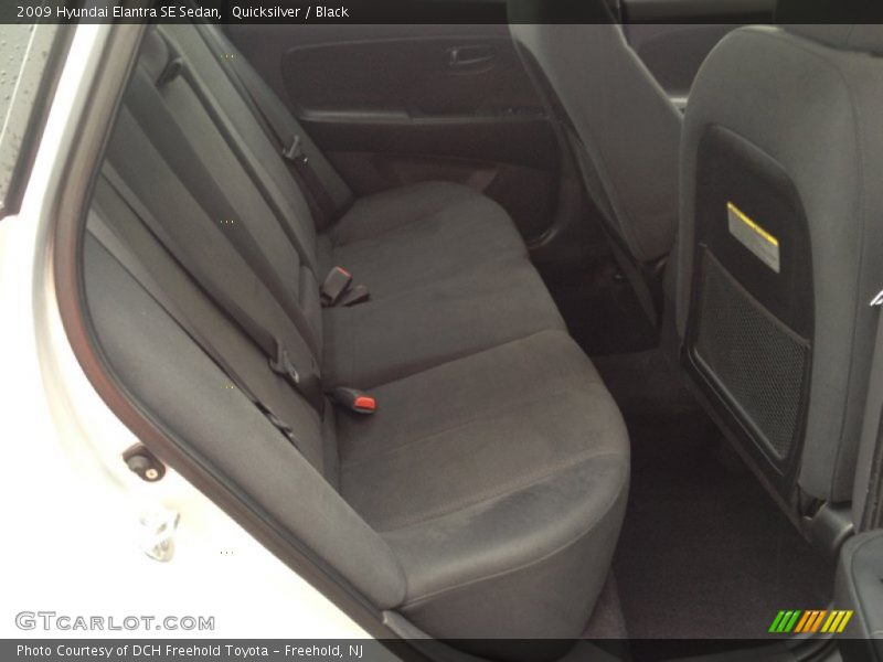 Quicksilver / Black 2009 Hyundai Elantra SE Sedan