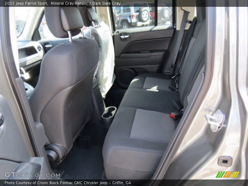 Rear Seat of 2013 Patriot Sport
