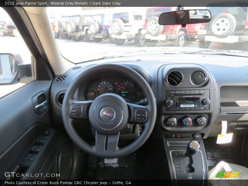 Dashboard of 2013 Patriot Sport