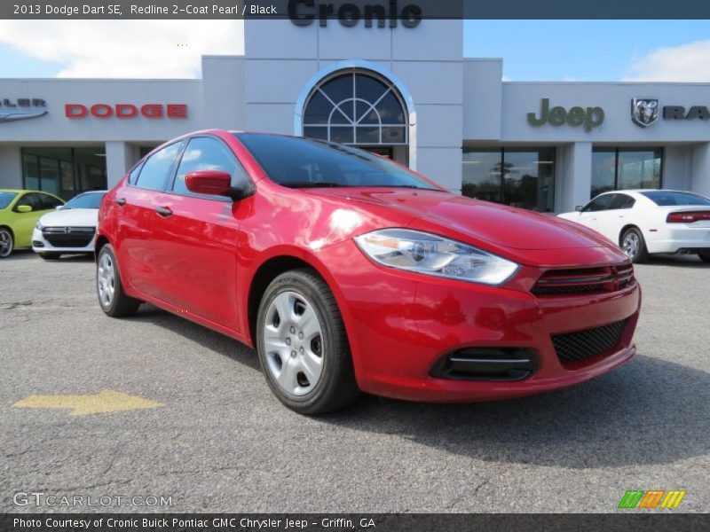Redline 2-Coat Pearl / Black 2013 Dodge Dart SE