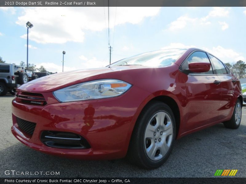 Redline 2-Coat Pearl / Black 2013 Dodge Dart SE
