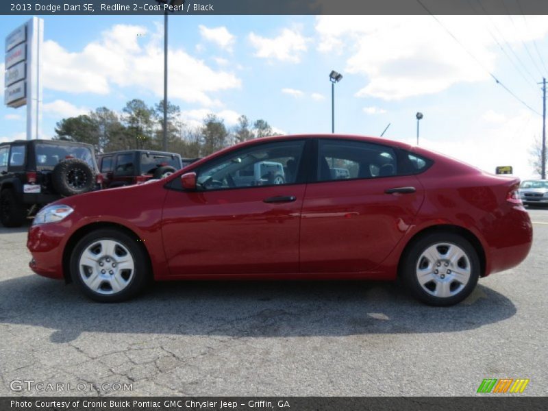 Redline 2-Coat Pearl / Black 2013 Dodge Dart SE