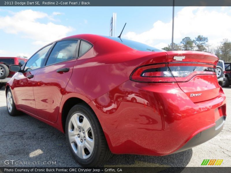 Redline 2-Coat Pearl / Black 2013 Dodge Dart SE