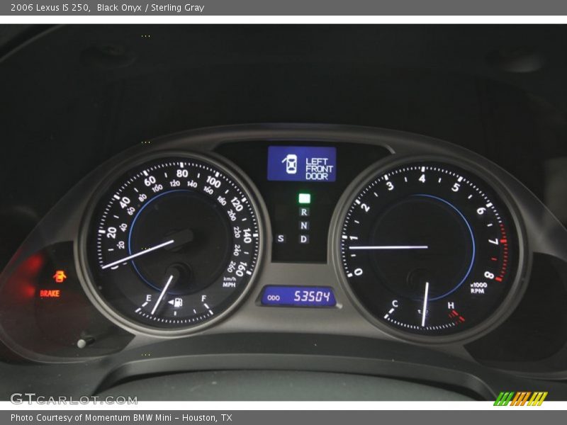  2006 IS 250 250 Gauges