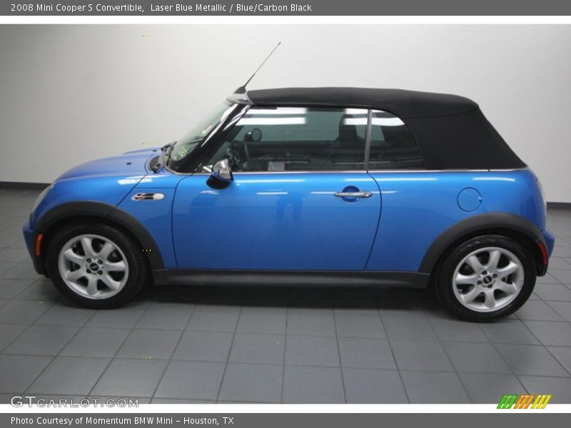  2008 Cooper S Convertible Laser Blue Metallic