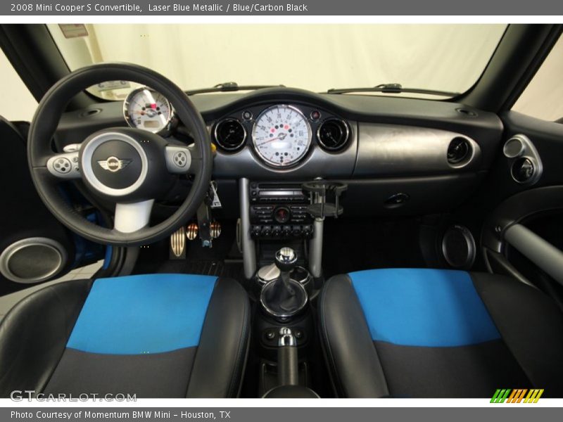 Dashboard of 2008 Cooper S Convertible