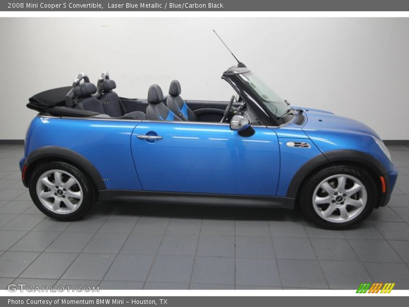  2008 Cooper S Convertible Laser Blue Metallic