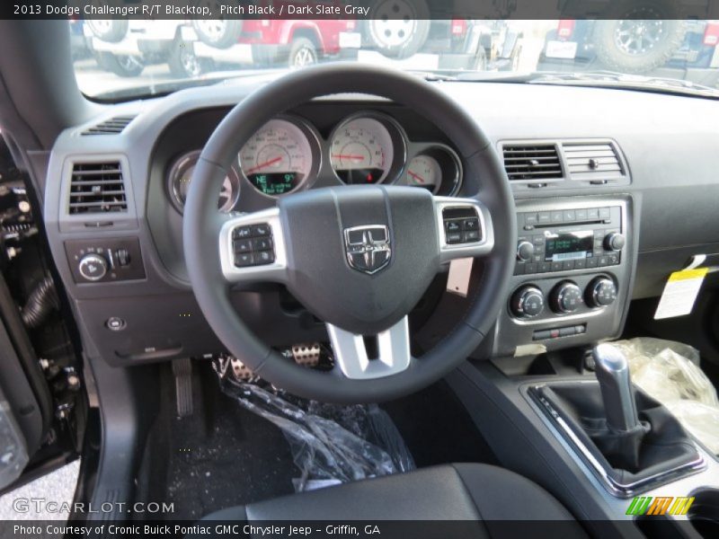 Dashboard of 2013 Challenger R/T Blacktop