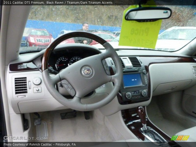 Dashboard of 2011 DTS Premium
