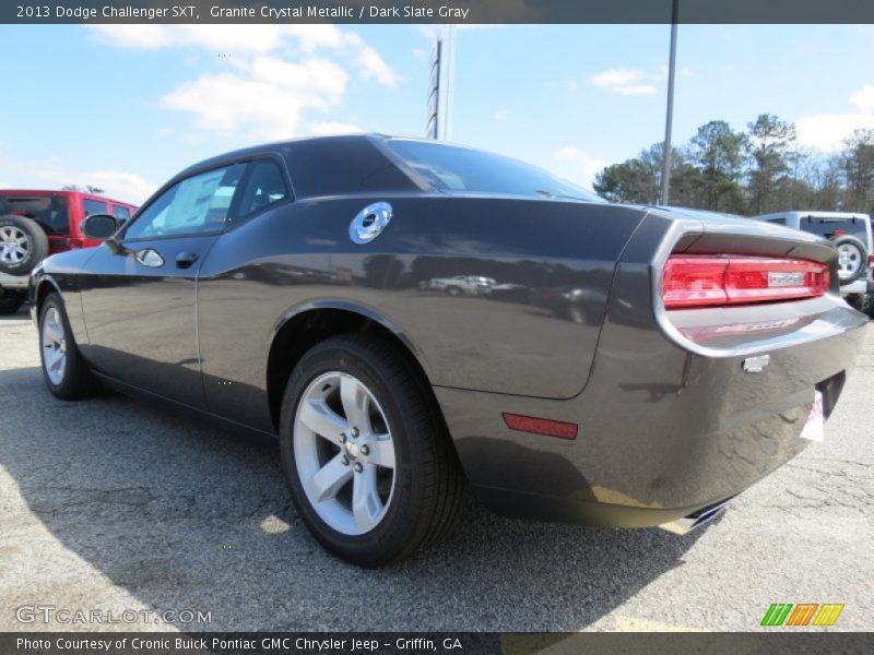 Granite Crystal Metallic / Dark Slate Gray 2013 Dodge Challenger SXT