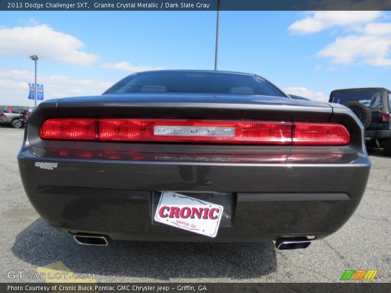 Granite Crystal Metallic / Dark Slate Gray 2013 Dodge Challenger SXT