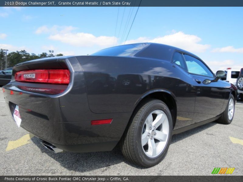 Granite Crystal Metallic / Dark Slate Gray 2013 Dodge Challenger SXT