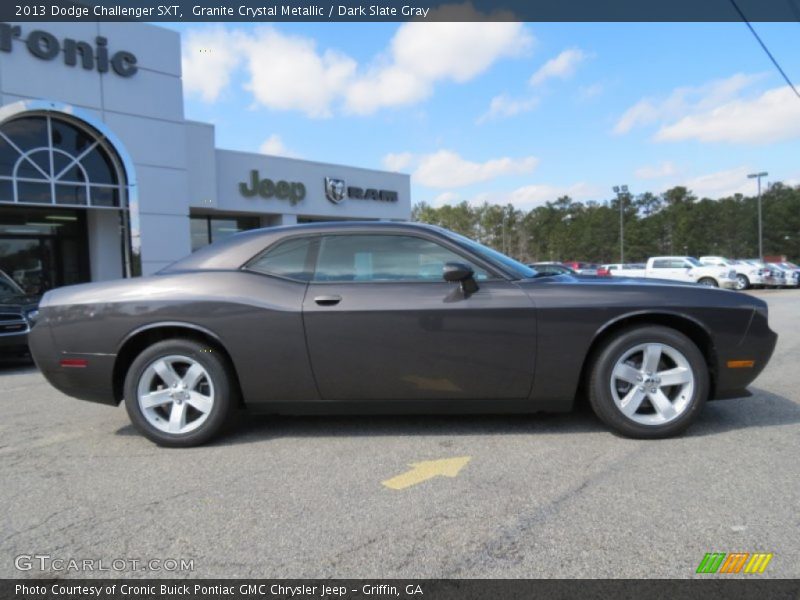 Granite Crystal Metallic / Dark Slate Gray 2013 Dodge Challenger SXT