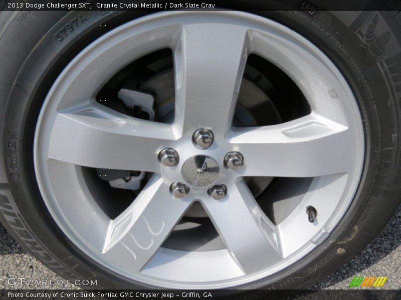Granite Crystal Metallic / Dark Slate Gray 2013 Dodge Challenger SXT