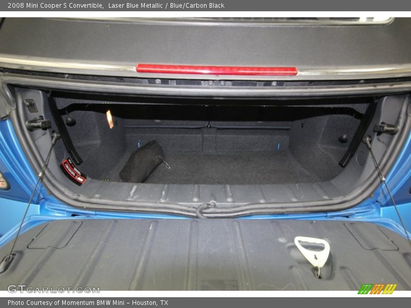 Laser Blue Metallic / Blue/Carbon Black 2008 Mini Cooper S Convertible