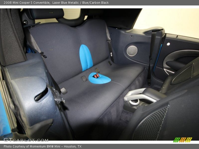 Laser Blue Metallic / Blue/Carbon Black 2008 Mini Cooper S Convertible