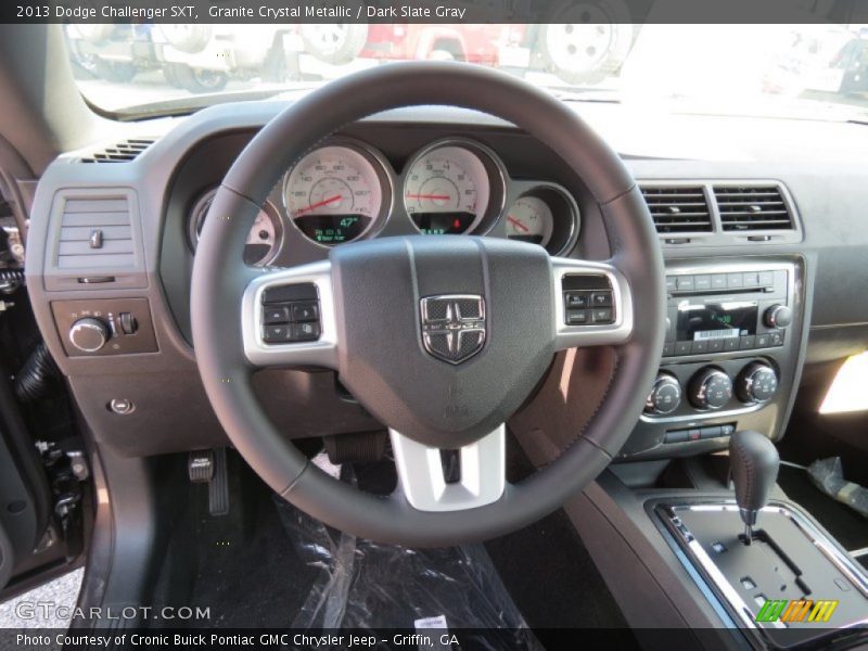 Granite Crystal Metallic / Dark Slate Gray 2013 Dodge Challenger SXT