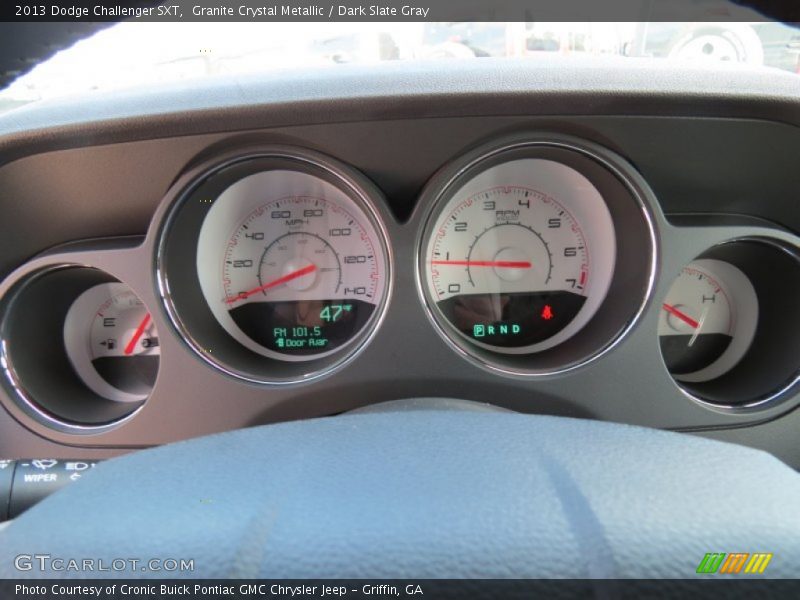 Granite Crystal Metallic / Dark Slate Gray 2013 Dodge Challenger SXT