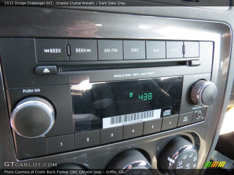 Granite Crystal Metallic / Dark Slate Gray 2013 Dodge Challenger SXT