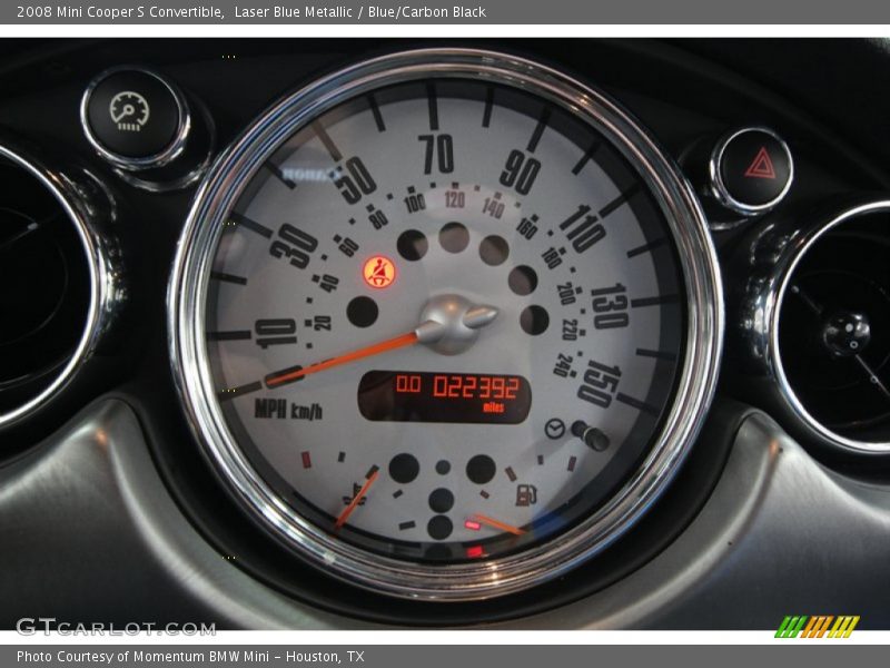  2008 Cooper S Convertible S Convertible Gauges