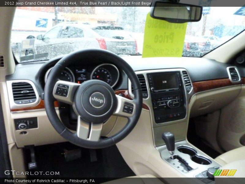 Dashboard of 2012 Grand Cherokee Limited 4x4