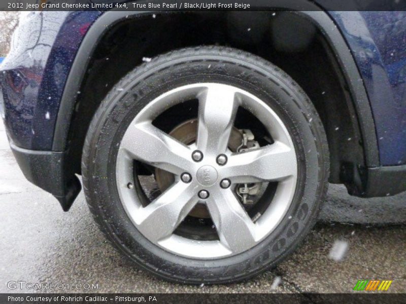  2012 Grand Cherokee Limited 4x4 Wheel