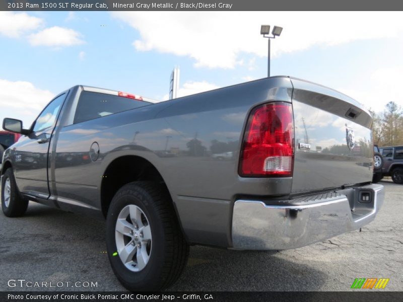 Mineral Gray Metallic / Black/Diesel Gray 2013 Ram 1500 SLT Regular Cab