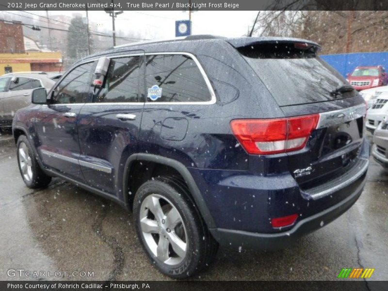  2012 Grand Cherokee Limited 4x4 True Blue Pearl