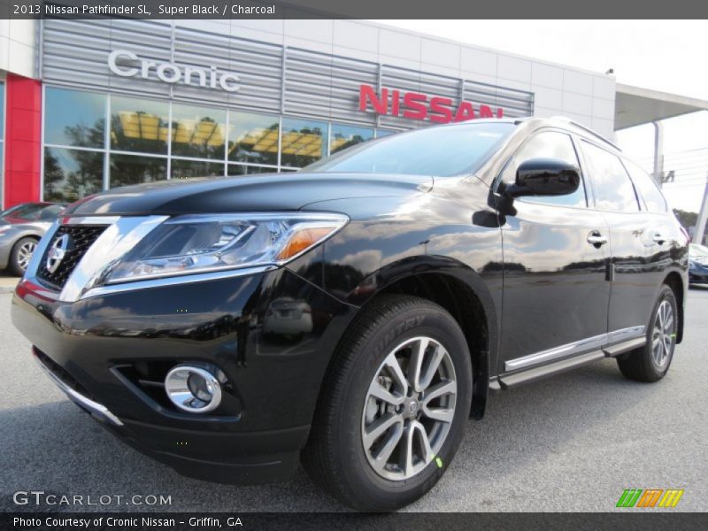 Super Black / Charcoal 2013 Nissan Pathfinder SL